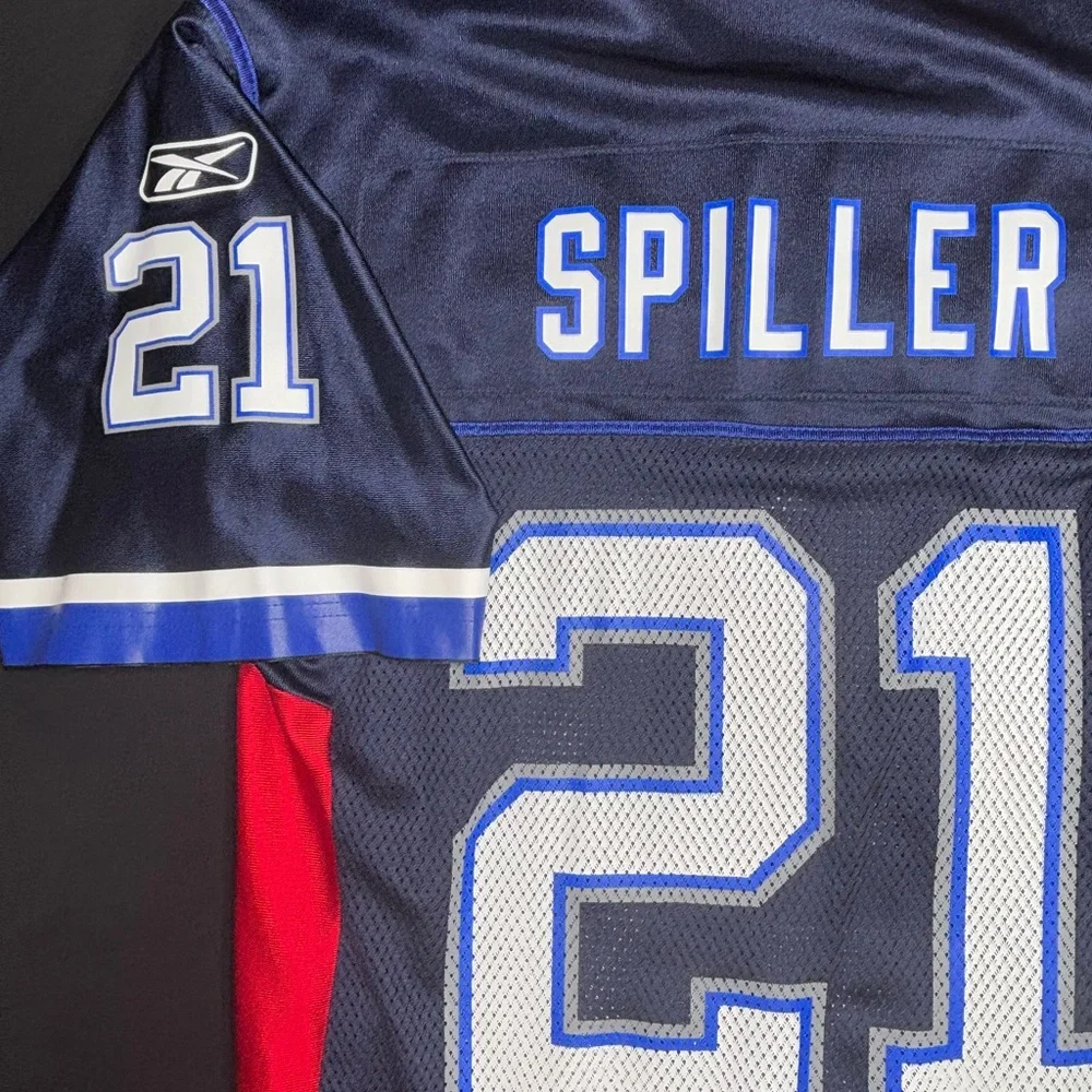 CJ Spiller #28 Buffalo Bills NFL Vintage Reebok Football Jersey Men's Size Small - Picture 3 of 6